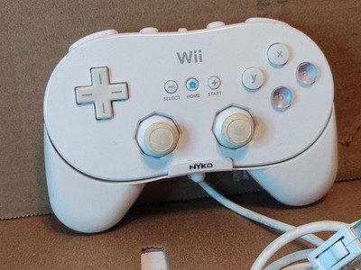 Nintendo Wii Classic Controller Pro White Shiro RVL-A-R2W (Japan 