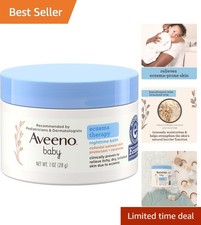 Hypoallergenic Aveeno Baby Eczema Therapy 1 oz Balm - Soothes  Protects Skin