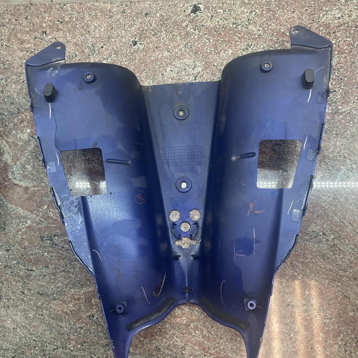 【専用】Ⅰ 2009-2014 Yamaha YZF R1 Rear Tail Fairing Cover Panel OEM 14B