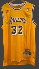 Maglia Magic Johnson #32 Lakers Adidas Hardwood Classics oro XXL NUOVA SENZA ETICHETTE