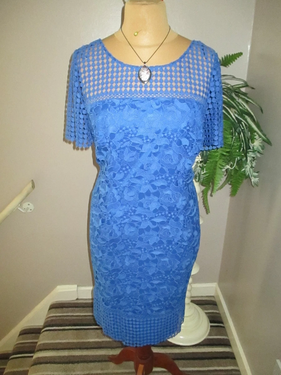 chinese dress ladies JACQUES VERT RASPERRY PINK LACE SHORT SLEEVE SPECIAL OCCASION DRESS SI   Whispers Dress Agency