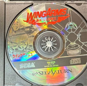 Sega Saturn Software Wing Arms Used Good Condition With Manual & Obi 1995 Japan