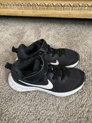 Nike Revolution 6 Black  Low Top Trainer s Sneakers Unisex Size 12C DD1095-003
