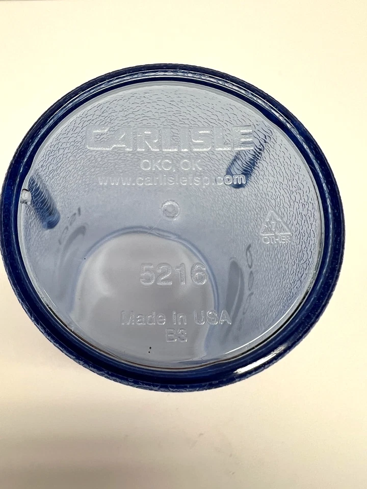 Nuevo (6) Vasos de plástico azul claro para restaurante Pepsi Cola 16 oz Foto 3 de 3