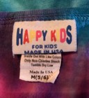 KEY WEST GIRLS HAPPY KIDS TIE-DYED PEACE SIGN COTTON DRESS-SIZE M (5/6)~ USA — photo 4