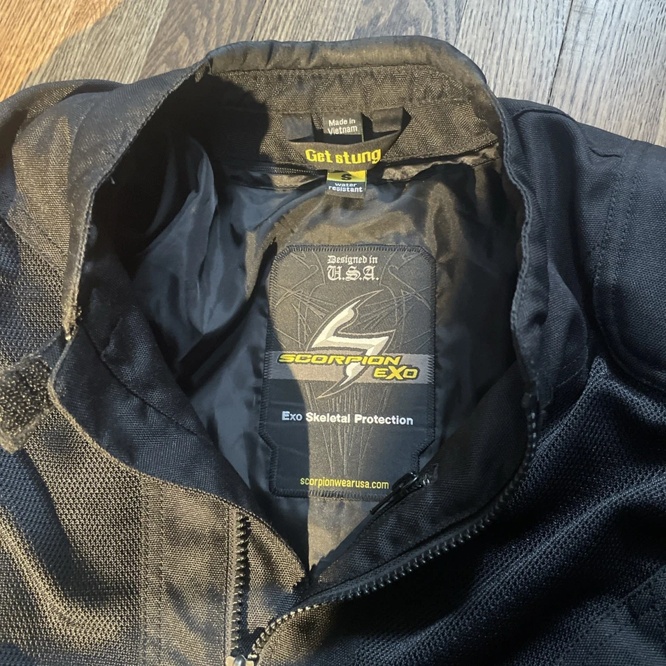 Scorpion Motorcycle Riding Jacket women’s S exo skeletal protection - Image 3 of 4