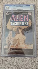 ALIEN ENCOUNTERS #8 CGC 9.2 Eclipse Comics