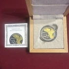 2024 Malta Golden Eagle 1 oz Silver Coin - 24K Gold & Black Ruthenium Edition BU