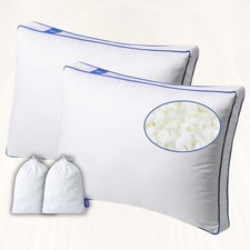 Adjustable Premium Memory Foam Pillow, Standard Set of 2-26x18 inches, 400 TC...