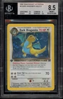Pokemon Dark Dragonite Team Rocket 1st Edition Holo Rare #5 BGS 8.5