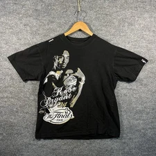 Kobe Bryant Black Mamba LA Lakers UNK Shirt Mens Medium 2008 Finals Vintage NBA