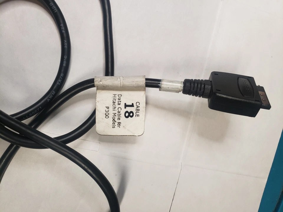 Cargador de sincronización de cable de datos USB para CELULARES HITACHI MODELOS P300 Foto 2 de 4