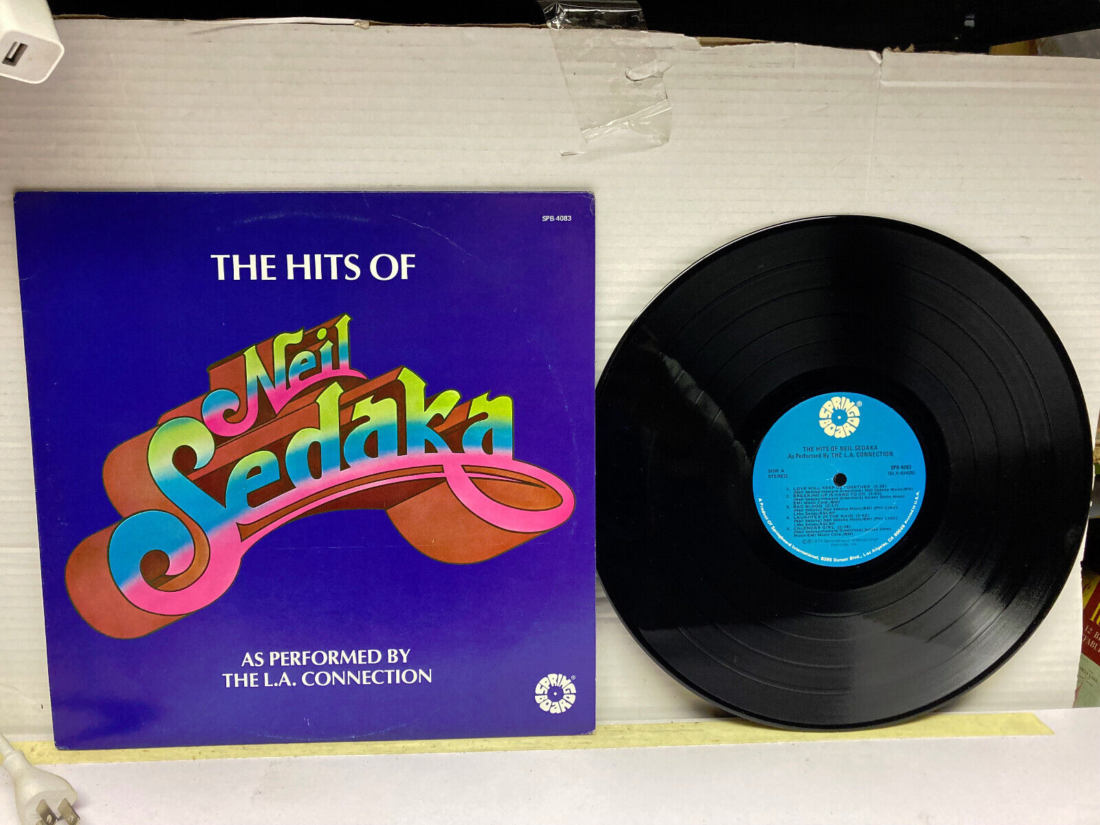 The Hits of Neil Sedaka - As Performed By The L.A. Connection , Record 12" VG