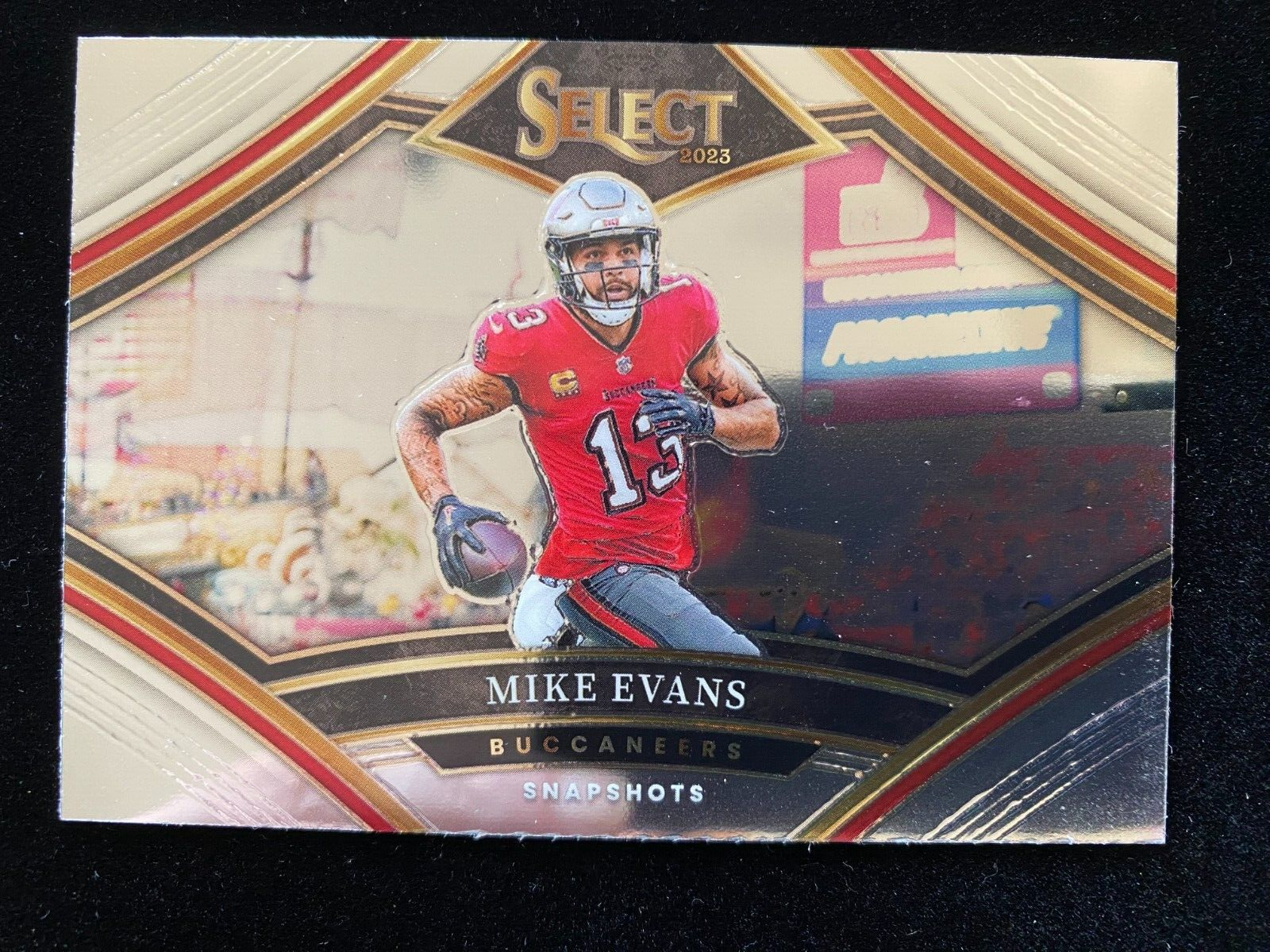 2023 Panini Select MIKE EVANS #SS-ME SNAPSHOTS Tampa Bay Buccaneers SP QUANTITY