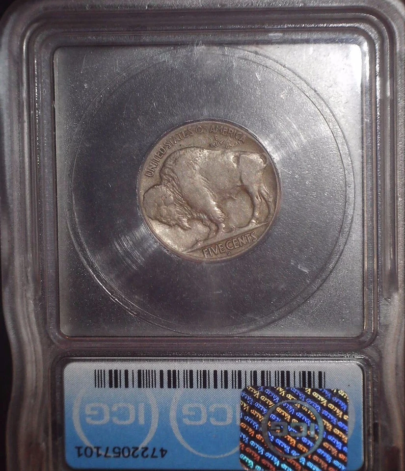 1913-D Buffalo Nickel, ICG F 12 Type 2, Tough Date, Issue Free - Image 3 of 4