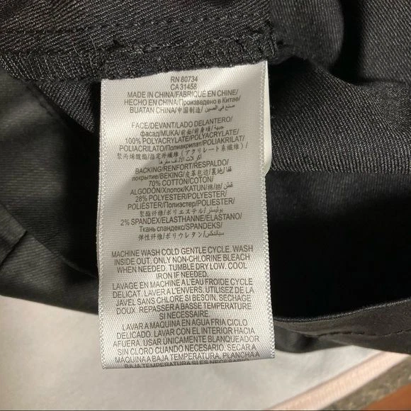 Falda de cuero sintético cintura alta BCBGeneration - Talla 0 Foto 4 de 4