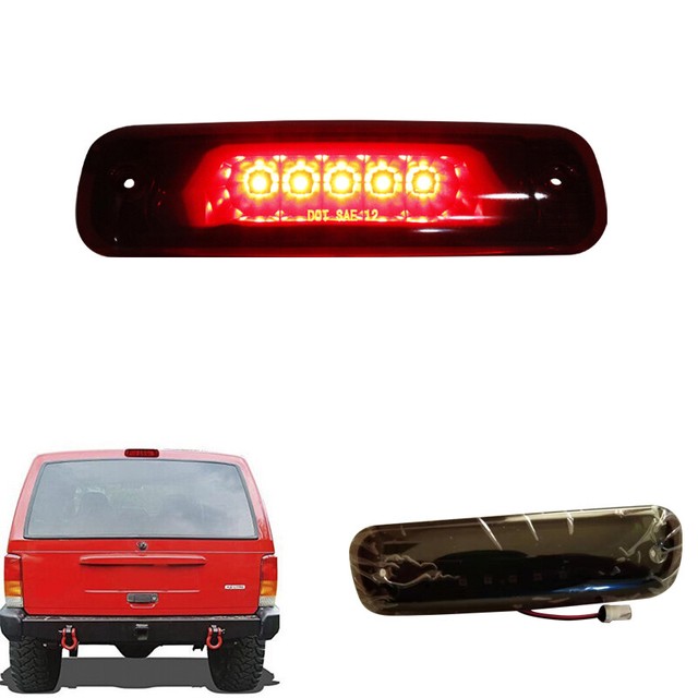 Jeep Cherokee XJ 8796 Third 3rd Brake Light GREY eBay
