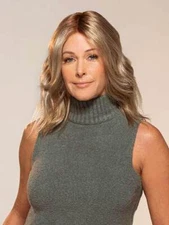 Kaylee Wig by Jon Renau, All Colors, Wavy Medium Hand Tied Wig