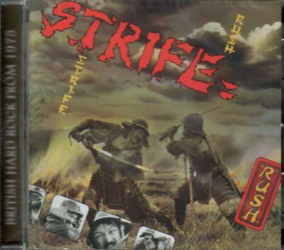 STRIFE - RUSH 1975 SOLE ALBUM UK HARD ROCK w/4 BONUS LIVE TRACKS 1976 SEALED CD