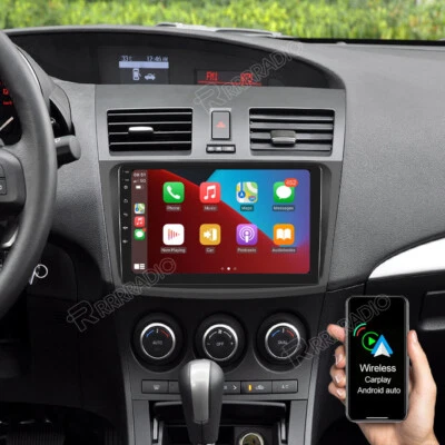 RRRRADIO Per Mazda 3 2009-2013 BL Android 15 Autoradio GPS Navi RDS WIFI Carplay 2+32GB