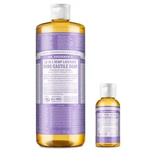 Dr Bronner's Pure Castile Liquid Soap Organic Fair Trade 1 Count All Purpose ...