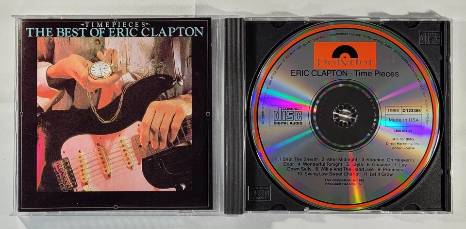 Eric Clapton - Time Pieces - The Best of Eric Clapton [Used CD] [B] - Image 2 of 4