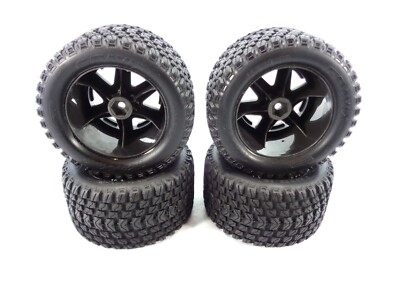 GPM Upgrade Parts For Traxxas Rustler 4X4 VXL (67076-4) Aluminium Fixed Gear Adapter - 2Pc Set Black