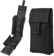 Tactical Molle Shotgun Shell Ammo Holder 25 Rounds 12 Gauge Magazine Pouch