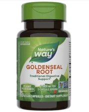 Nature's Way Goldenseal Root 50 Vegan Capsules