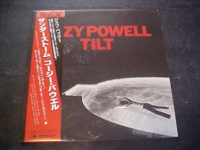 Cozy Powell   Tilt (Japan Vinyl LP  OBI) Polydor Records 28MM0074