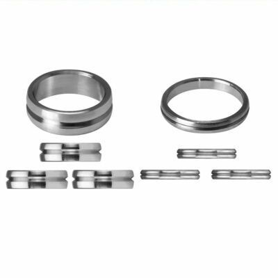    6x MISSION Ringe Rings Titanium Titan Titanringe Dart Shaft Shaftring