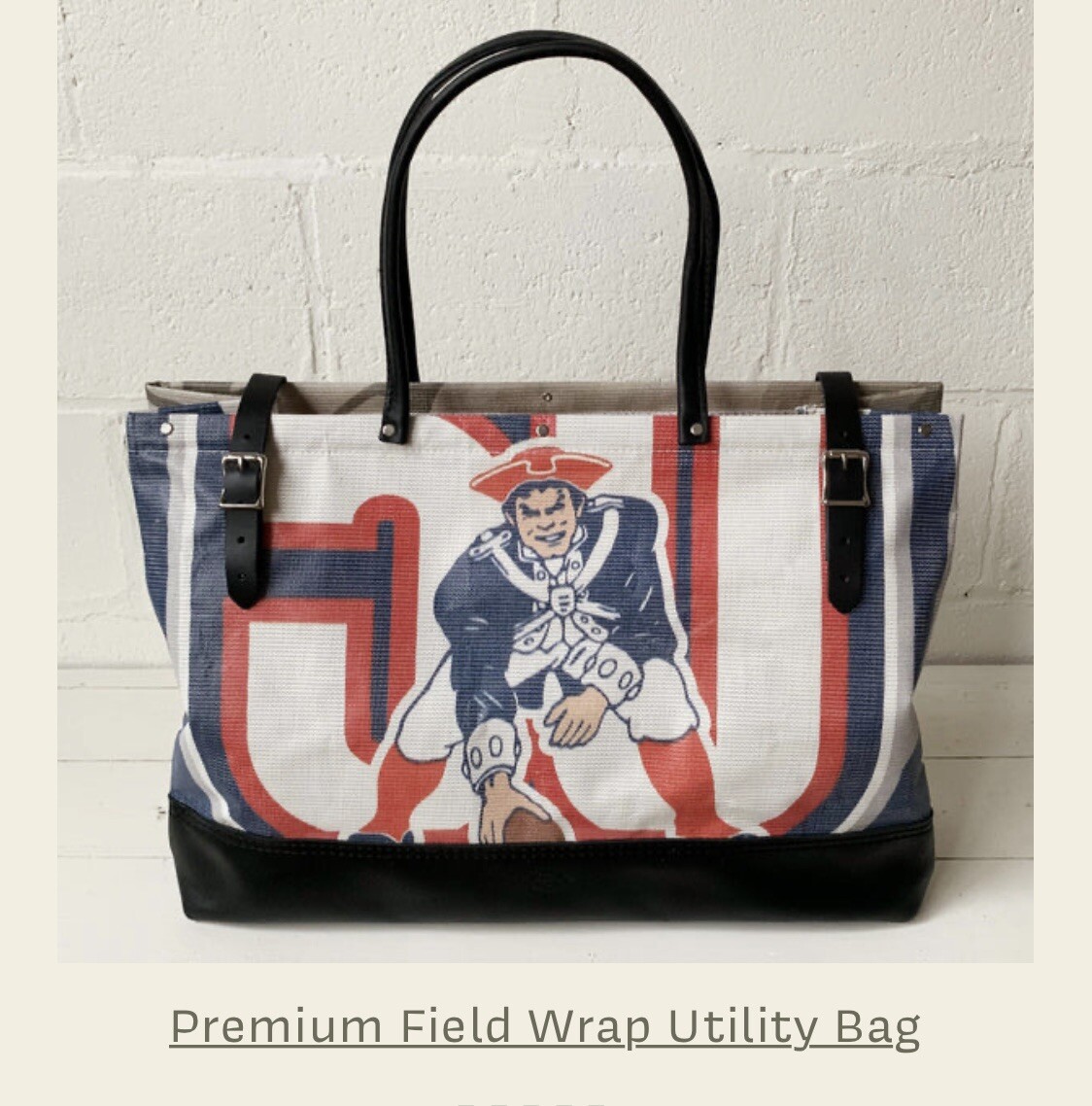 Rare Forestbound New England Patriots Stadium Field Wrap Bag | eBay