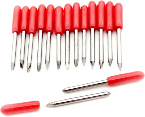 15Pcs 45° HQ Mimaki Blades for Vinyl Cutter Cutting Plotter On Sale - Picture 3 of 8