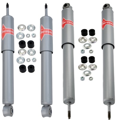 NEW Front & Rear Shock Absorbers Kit KYB Gas-a-Just for Nissan 720 RWD 82-86