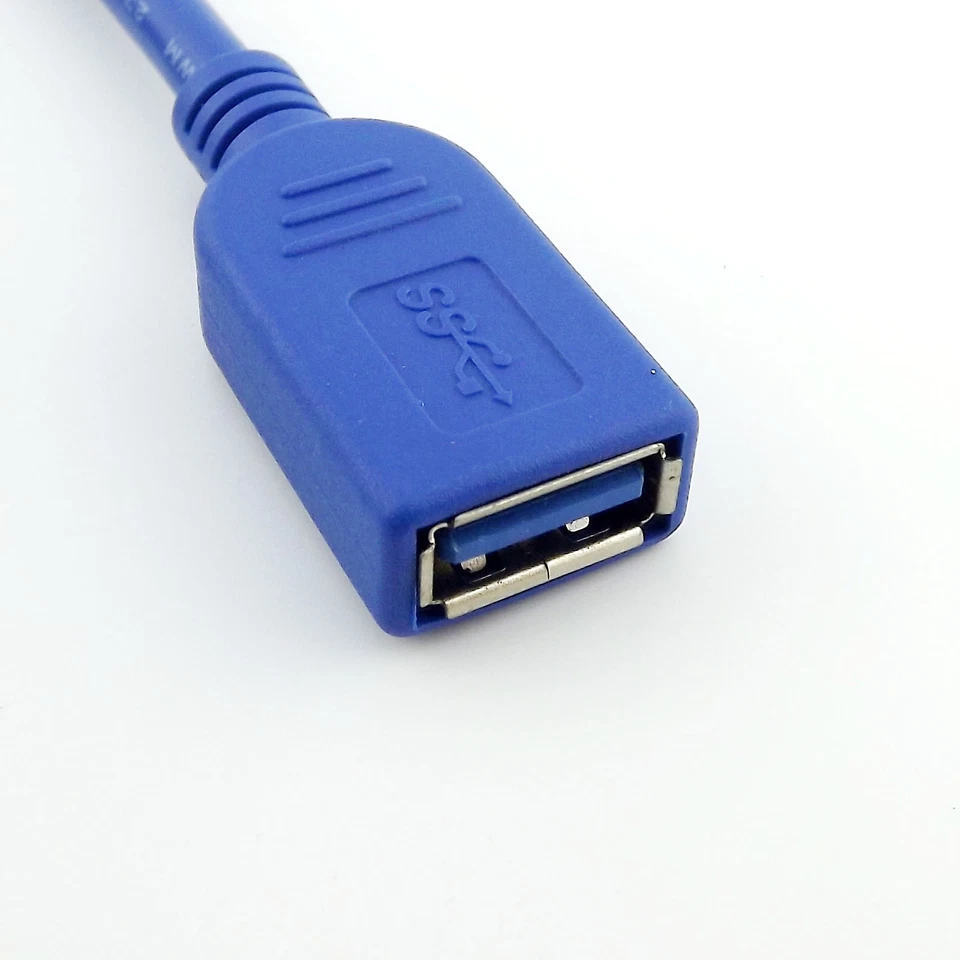 1.5M/5FT USB 3.0 A Male Plug To A Female Socket Super Fast Extension Cable Cord - Image 4 of 4
