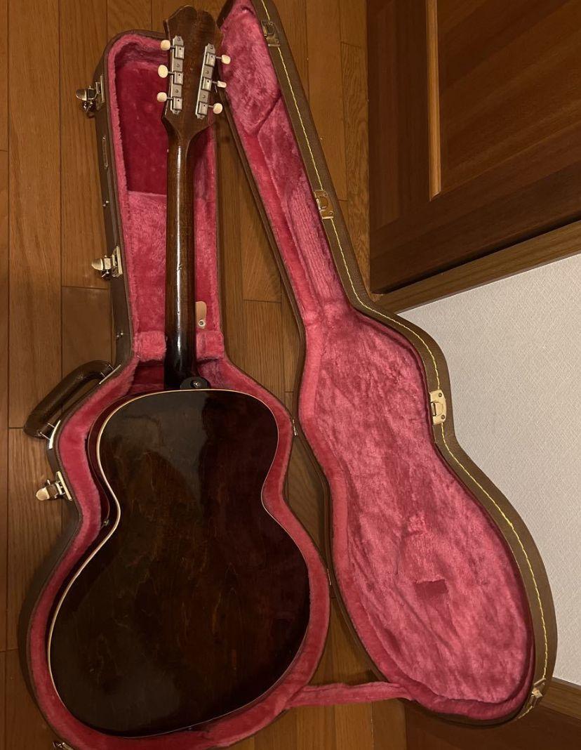 Full Acoustic Electric Guitar Epiphone E422T Century 1966 SN