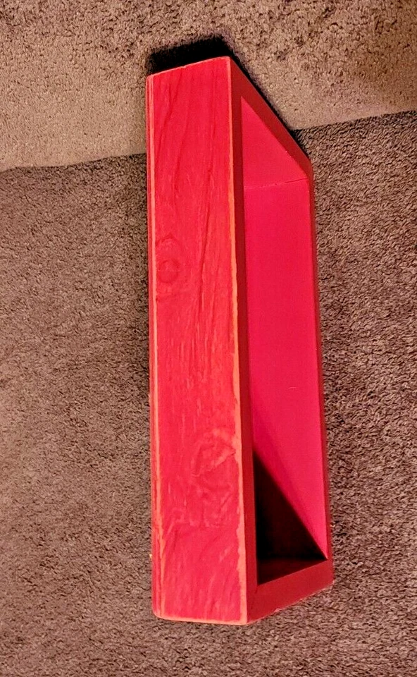 Primitives by Kathy Classic Red Burlap on Wood Box Sign, 6" x 10", Love You More - Image 3 of 3