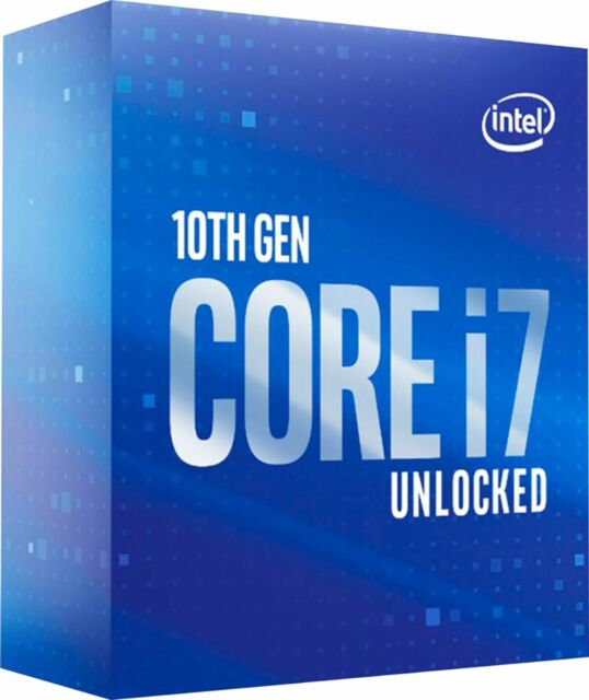 Intel Core i7-10700K Processor (5.1 GHz, 8 Cores, Socket LGA1200 