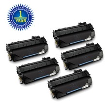 5PK CE505A 05A Toner Cartridge For HP LaserJet P2035 P2035n P2055 P2055dn P2050