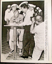 JOHN GLENN:ASTRONAUT (ORIG,1962 VINTAGE SPACE RACE NASA,PRESSPHOTO COLLECTION)