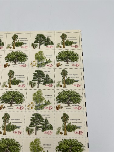 Scott #1764 - 67 American Trees 15 Cent Full Mint Sheet of 40 MNH OG - Picture 5 of 11