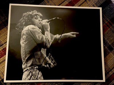 1981 MICK JAGGER BRITISH ROCK N ROLL SINGER ROLLING STONES TYPE 1 PHOTO MUSIC