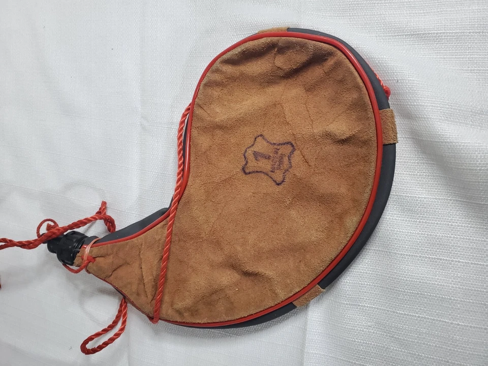 Винтажная сумка Coghlans Bota столовая пара с полиэтиленовой подкладкой для кемпинга походов кожи охоты - Изображение 4 из 4