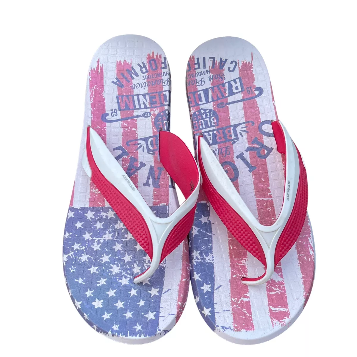Airwalk flip flops best sale mens