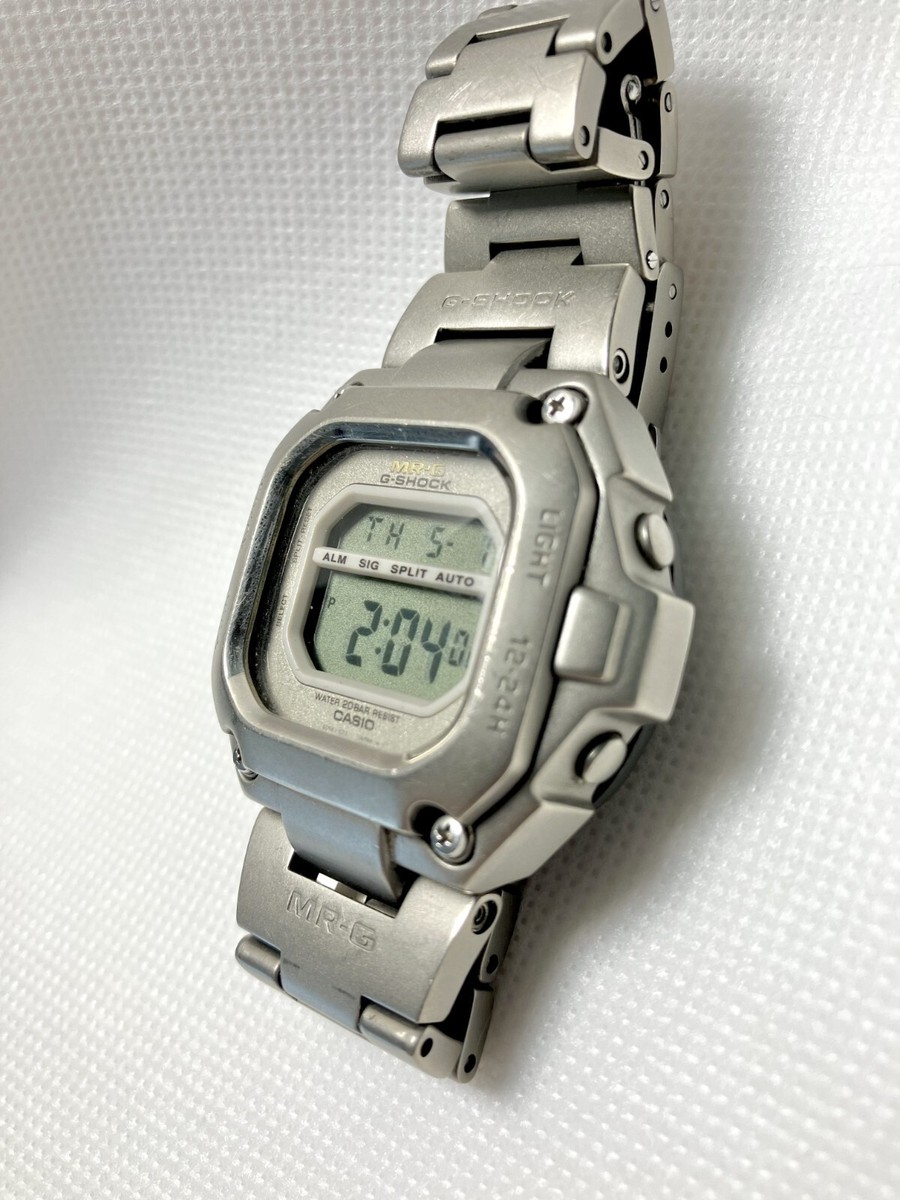 G-SHOCK MR-G ブルーノート MRG-110T CASIO MRG-110T チタン 初代フルメタルMR-Gカシオ - メルカリ