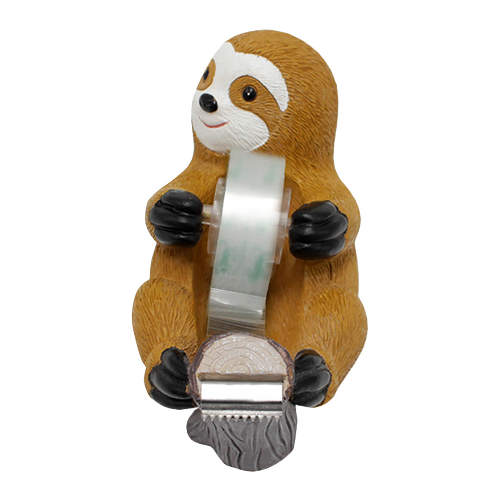 Sloth Tape Dispenser Efficient Cute Tape Holder Decorative Portable Desk-image