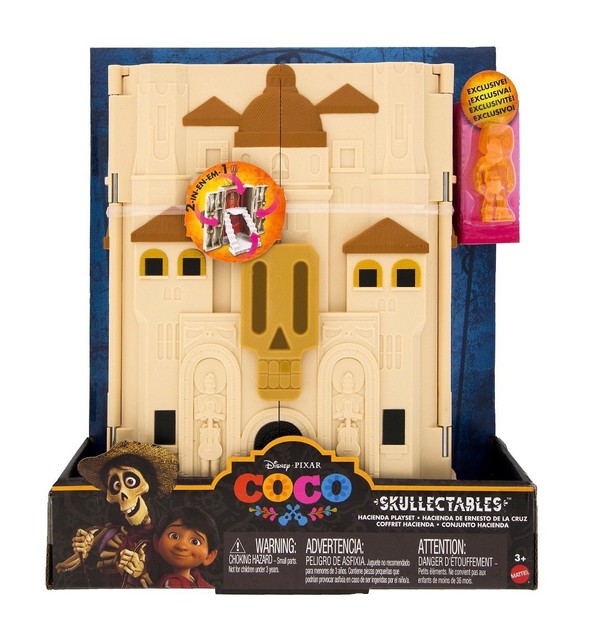 Disney Coco Skullectables Hacienda Mini Figure Playset and Collector Case Toy | eBay