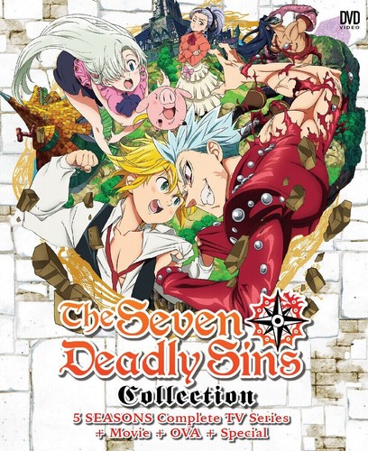DVD Anime The Seven Deadly Sins Complete TV Series Season 1-5 + 2 Movie+ 2OVA+SP - Picture 3 of 5