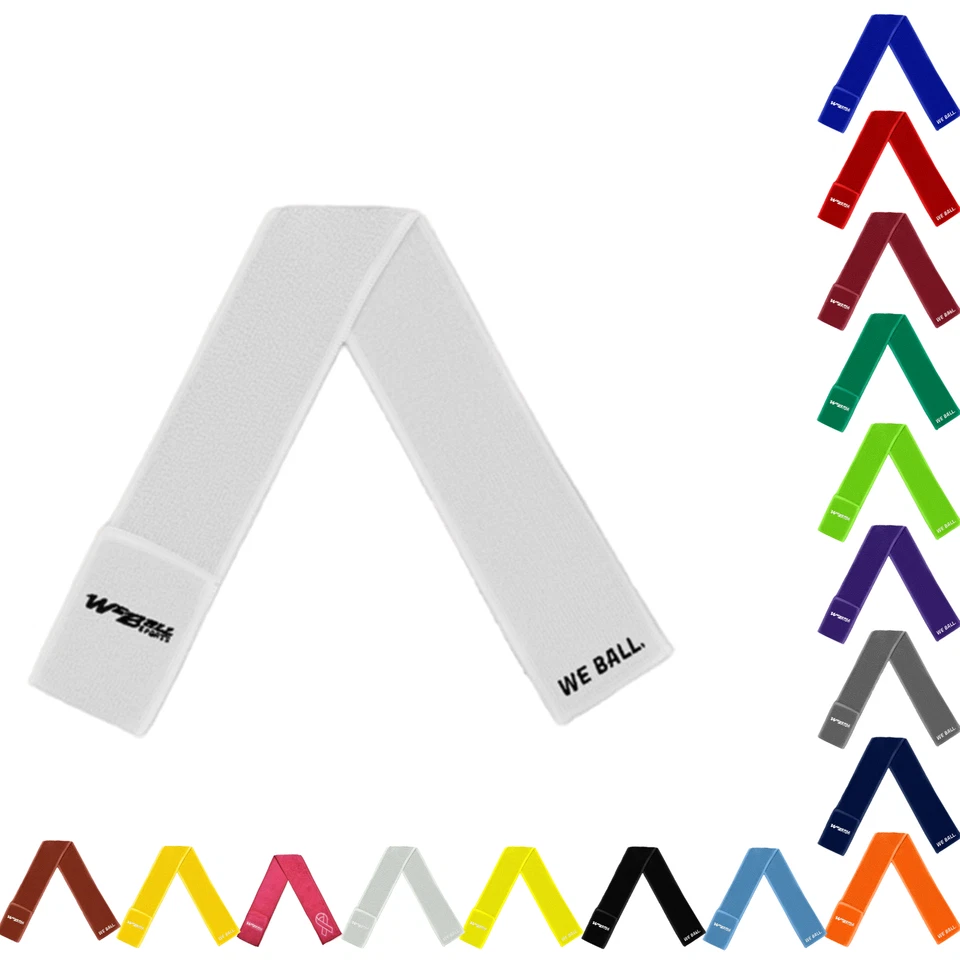 We Ball Sports Streamer Football Towel, Sports Towel with Hook and Loop Fastener