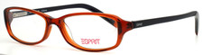 ESPRIT ET17343 535 Brown Womens Rectangle Full Rim Eyeglasses 51-15-135 B:28